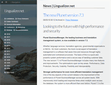 Tablet Screenshot of lingualizer.net